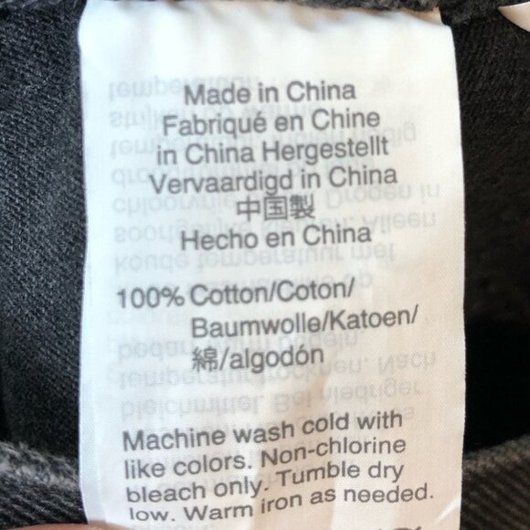 Madewell Rigid Denim A-Line Mini Skirt Lunar Wash Button-Front Edition Size 25 - Picture 8 of 10